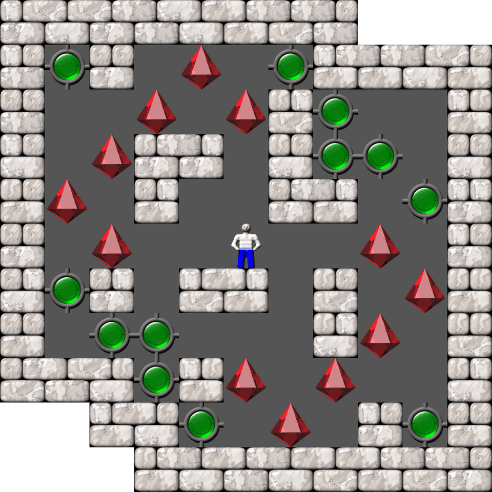 Sokoban Chrysalis Collection 5 level 6